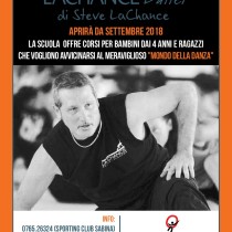 LA SCUOLA DI DANZA DI STEVE LACHANCE APRE ALLO SPORTING CLUB SABINA TEVERE